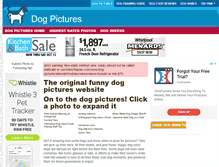 Tablet Screenshot of dog-pictures.thepaw.com